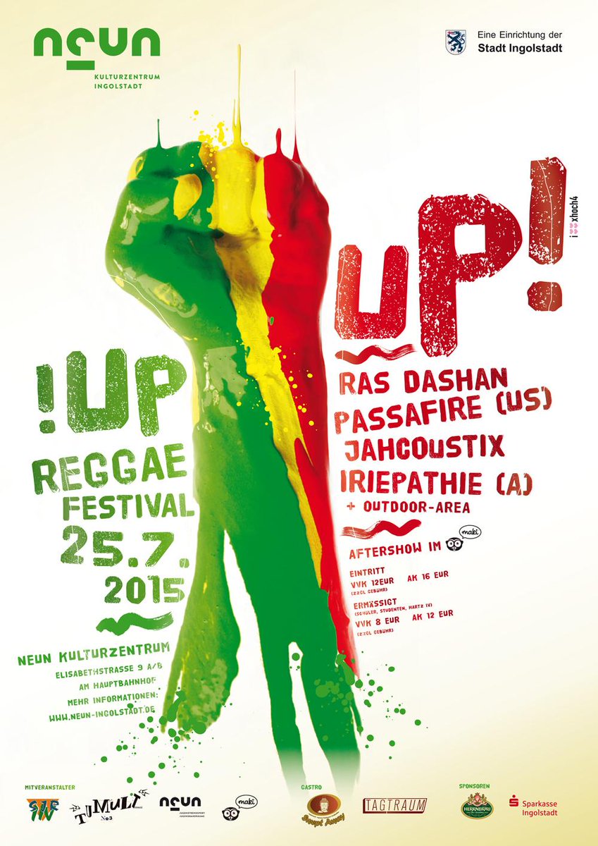 July 25th we'll be performing at Kulturzentrum Neun in Ingolstadt, Germany! Tickets &amp; info: neun-ingolstadt.de/programm/