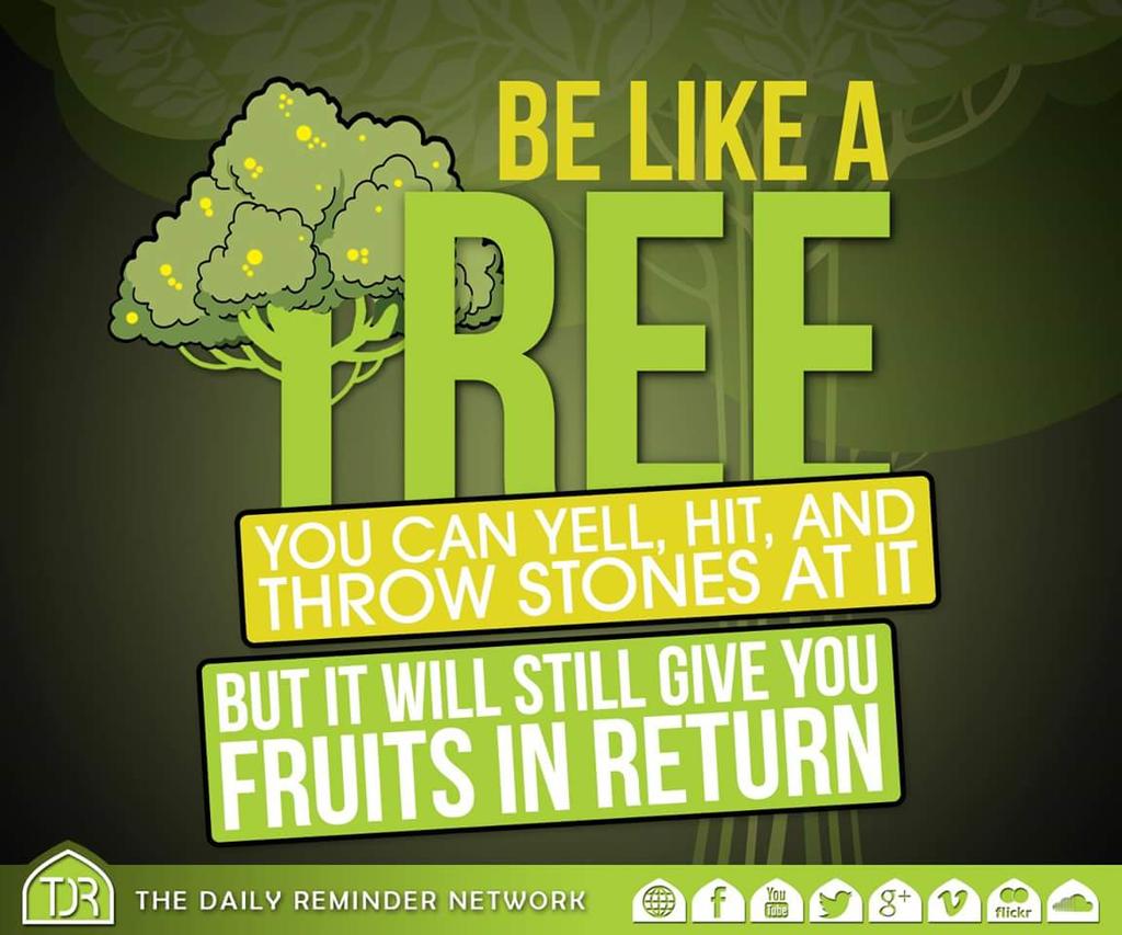 Persevere and be kind to people 😊