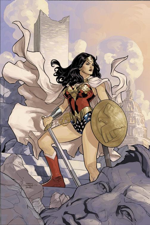 frogsage's tweet photo. #SeductiveSunday #WonderWoman #AmazonQueen #DCHottie by @TerryDodsonArt http://t.co/skRXe7dsxN