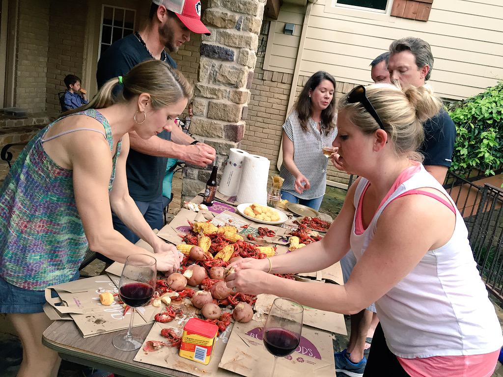 bgadoci's tweet photo. #mothersday #crawfish #compoundliving http://t.co/0NodZs3L3p