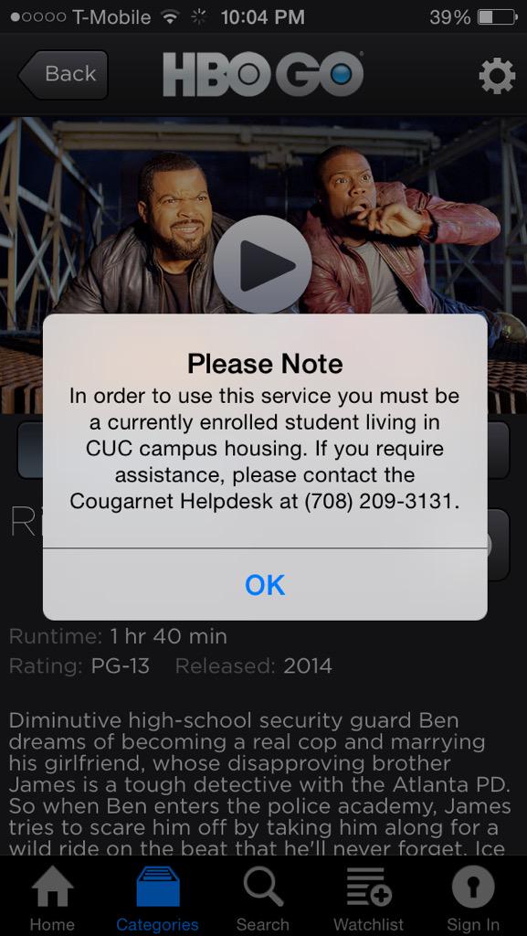 JoshDerr1's tweet photo. I just wanted to watch a movie 😡😕 #cuc or #cugay http://t.co/BRE0PSDR3s