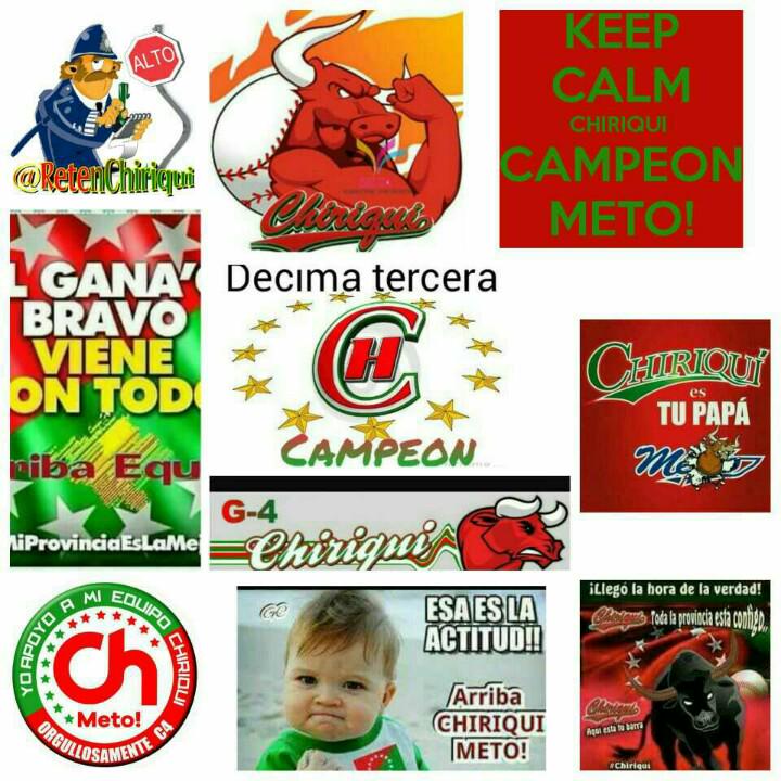 RetenChiriqui's tweet photo. #ChiriquiCampeonMeto #BeisMayor15 #VamosChiriquí de 4-4 J. Patiño @BeisChiricano 7 a 2 #Metro http://t.co/2vrtO7qhGo