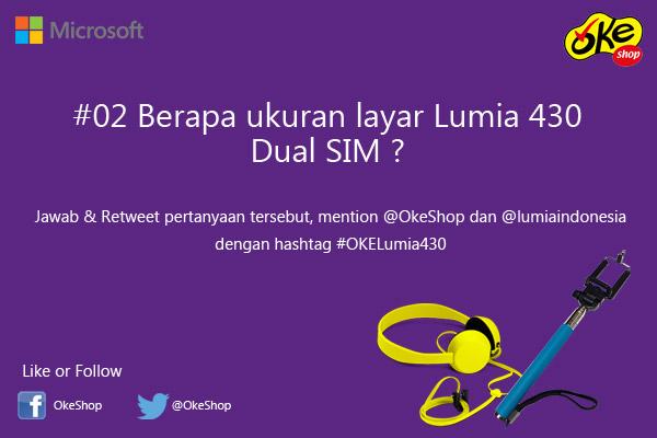 OkeShop's tweet photo. Jawab &amp; retweet untuk pertanyaan berikut, mimin tunggu hari ini s/d jam 17.00 WIB http://t.co/bYjcp7x5Q8