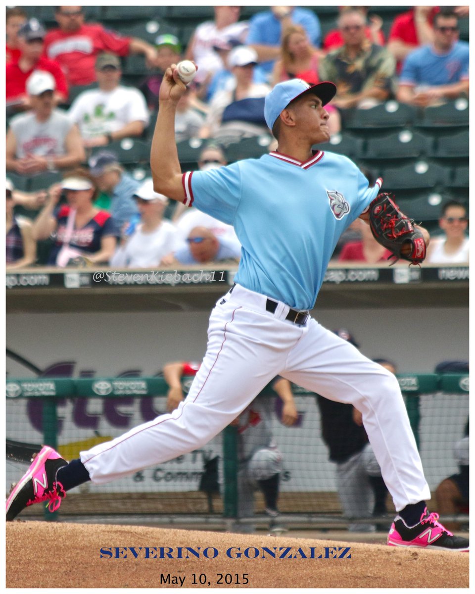 #SeverinoGonzalez pitching for #Ironpigs on #MothersDay #Phillies #MiLB #LehighValley #NoiseNation #NewBalance cleats