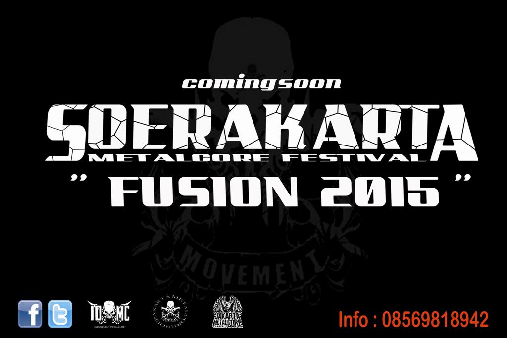 #SKMCFEST2015
SOERAKARTA METALCORE FESTIVAL FUSION 2015 <a href="/SKMCmovement/">#ROADTOSKMCFEST2016</a> <a href="/JktMetalcore/">Jakarta Metalcore</a> facebook.com/events/8230199…