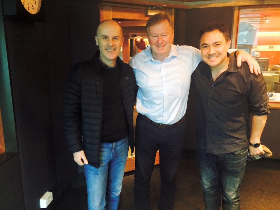 A moment on the Afternoon Show … Tom Gleisner, Genge, Denis Walter, Sam Pang