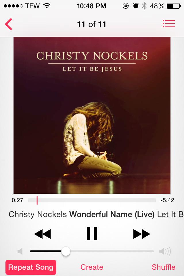 amyewarr's tweet photo. #currentsoundtrack @christynockels http://t.co/DVeHQIGvrm