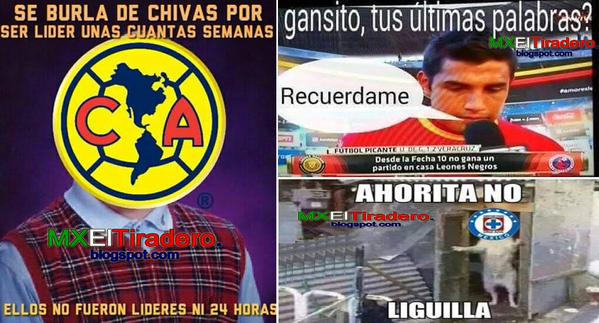 Los mejores memes de la Jornada 17 de la Liga MX

Ve aquí los memes: 
bit.ly/1FeFovt