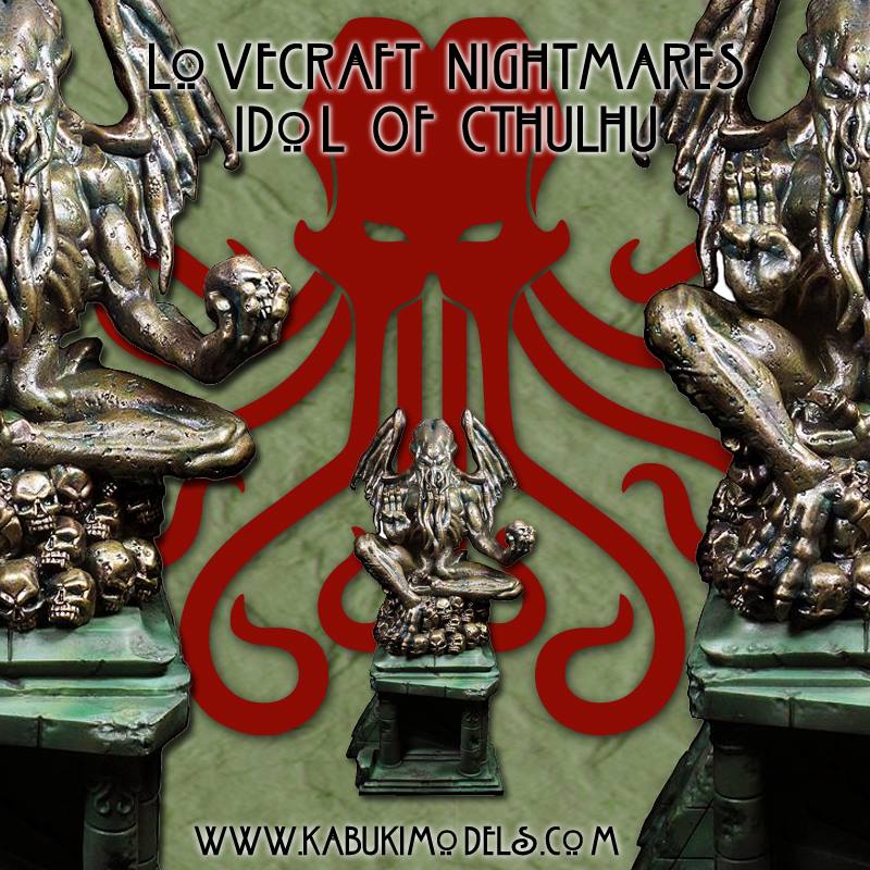 ClintVaupel's tweet photo. The end is coming!  Pre-orders for the Idol of Cthulhu are now available at http://t.co/Z2MOVCrNu0 while they last. http://t.co/VpKsdOBJgn