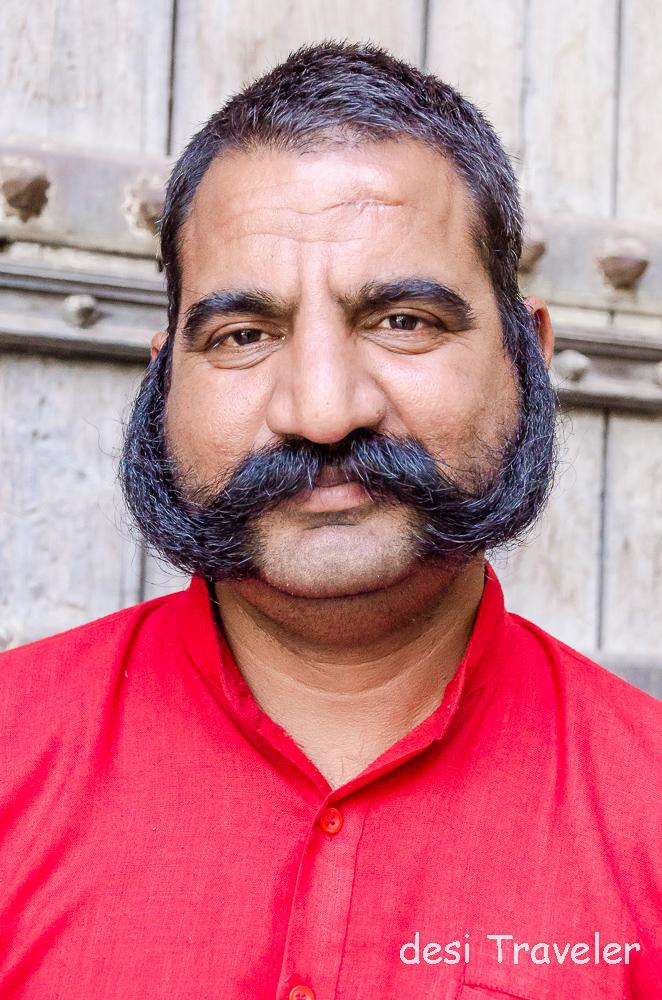 desiTraveler's tweet photo. A Trip 2 #Rajasthan is incomplete without clicking a mustached man #BoltDrives @Neemrana_Hotels @blogadda http://t.co/Y7DVnIQk9U