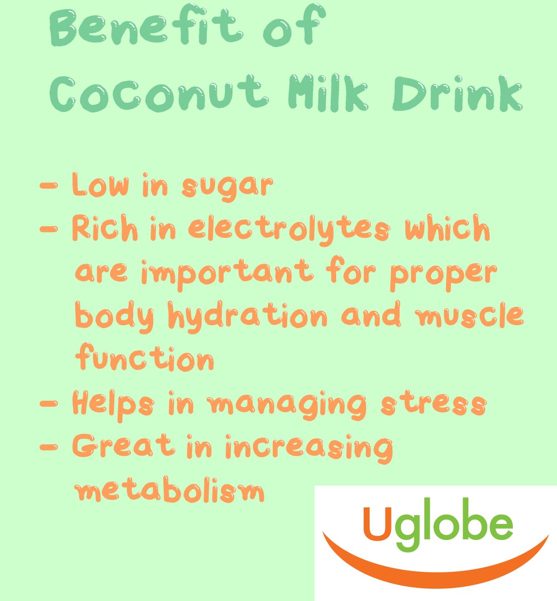 UglobeInter's tweet image. Benefit Coconut Milk Drink !!
