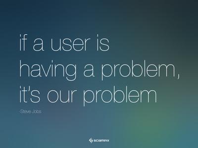 startup140's tweet image. If a user is having a problem, it’s our problem -Steve Jobs
#userfocus #problemsolving
bit.ly/Startup140