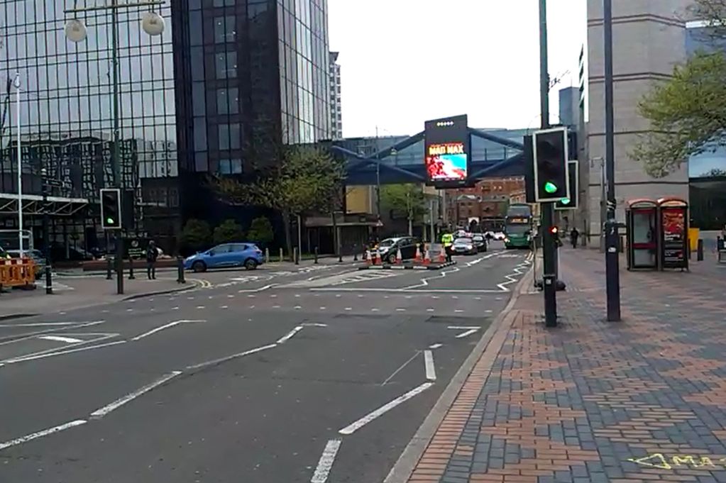 birmingham_live's tweet photo. Pictures: Roadworks hit rush-hour in £500 million Paradise Circus scheme http://t.co/mijkLlB3Ft http://t.co/avLakR7tXO