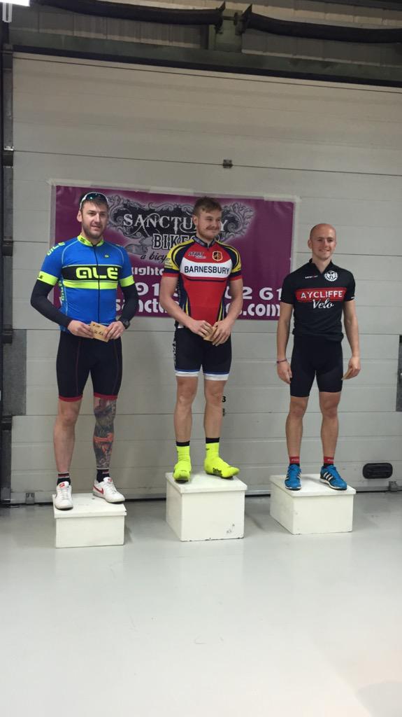 garysivs's tweet photo. First podium finish with a 3rd at Nissan Circuit race. Hard work coming together @WattCycle with @ad_brooks 😄🚴🚴🚴 http://t.co/rbMuGRIGN1