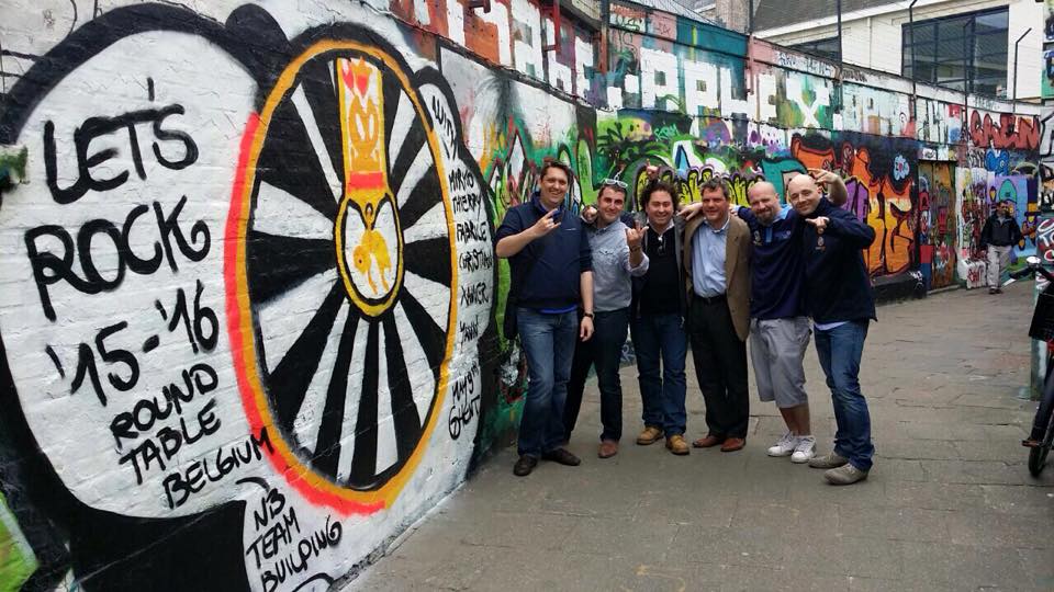 yannroundtable's tweet photo. RTB National Board team building last weekend #graffitiworkshop #letsrock http://t.co/nJmFYioKRf