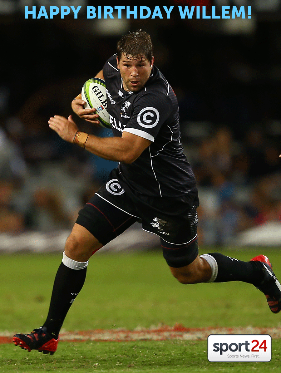 Happy Birthday to Springbok and Sharks loose forward Willem Alberts! 