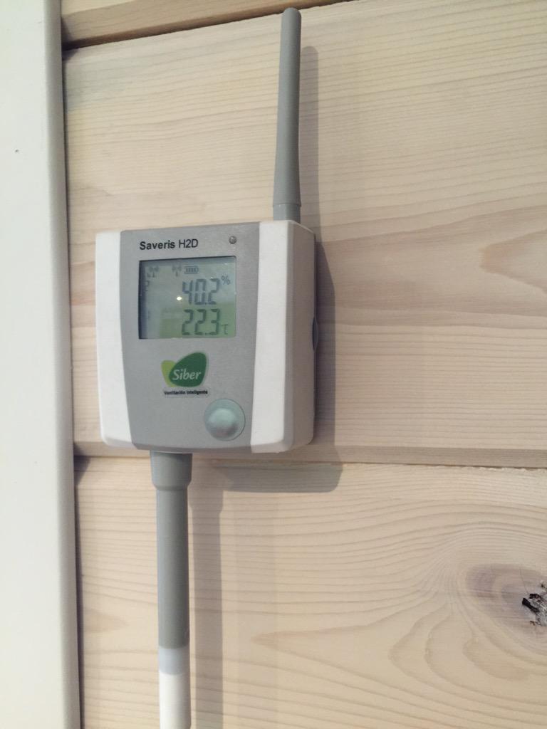 BioPasiva_'s tweet photo. Nuestra vivienda/showroom #passivhaus no deja de sorprendernos. 2 días a 30º en exterior y dentro bien fresquita!!! http://t.co/OlXvWBj8pM