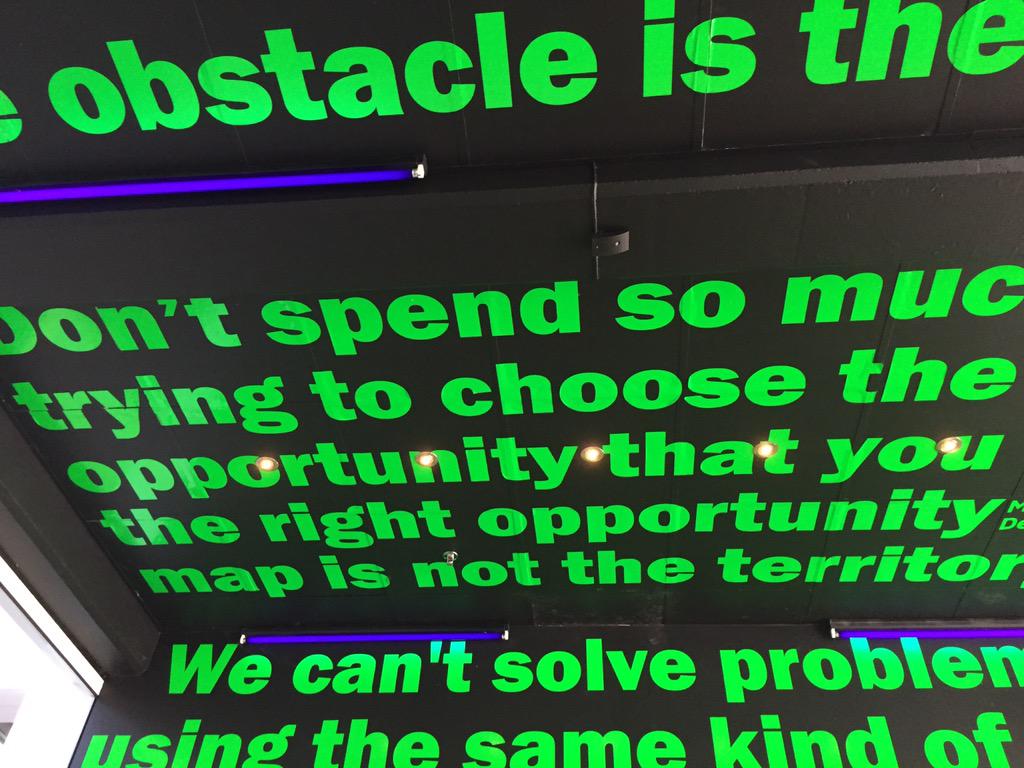 Julie_Siler's tweet photo. #embaGEL15  has landed at #symbion #WordsOfWisdom http://t.co/ekpM2DmkpW