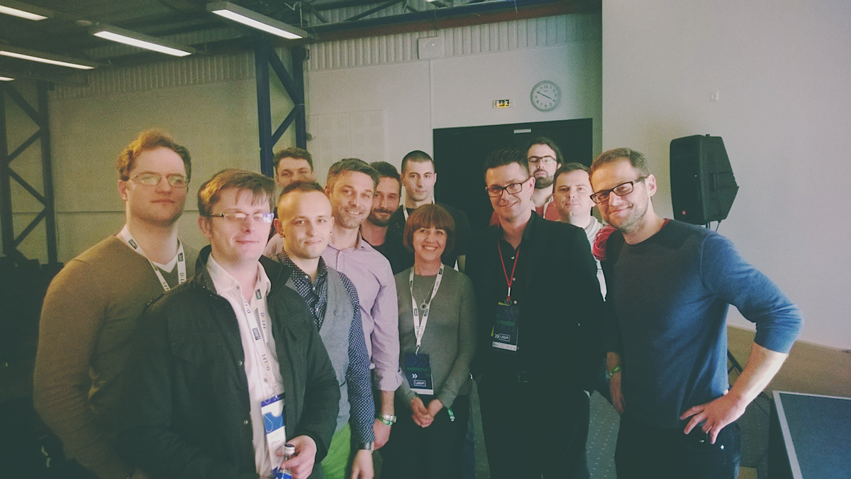 CaratLatvia's tweet photo. We were glad to meet @NathanBarling from @iprospectuk and our Baltic colleagues at #login2015 conference. http://t.co/0q6E1sN6JA