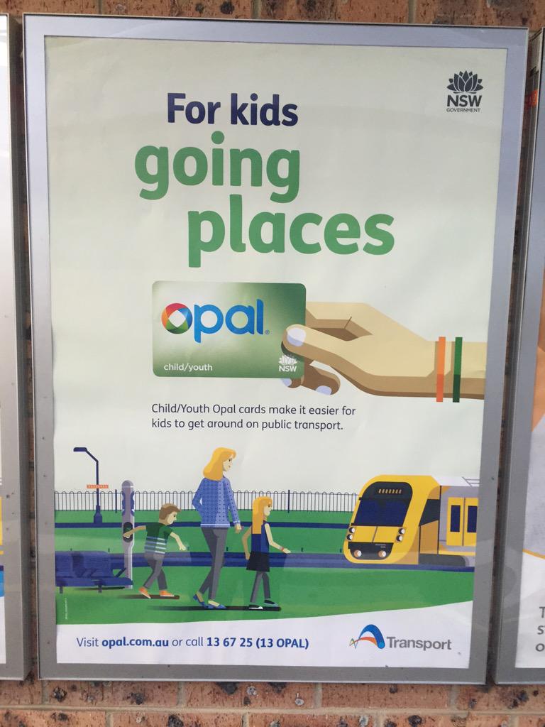 The Opal Card User on Twitter "New posters promoting the Concession