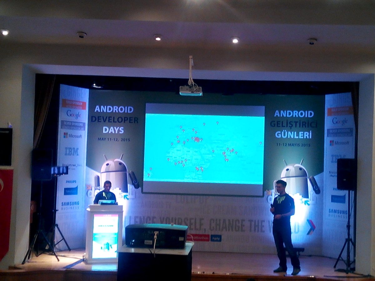 GdgDuzce's tweet photo. #androidDevDays Duyurulari yapilan yerler  #gdg @AndroidDevDays http://t.co/AJyoNfQ6ZJ