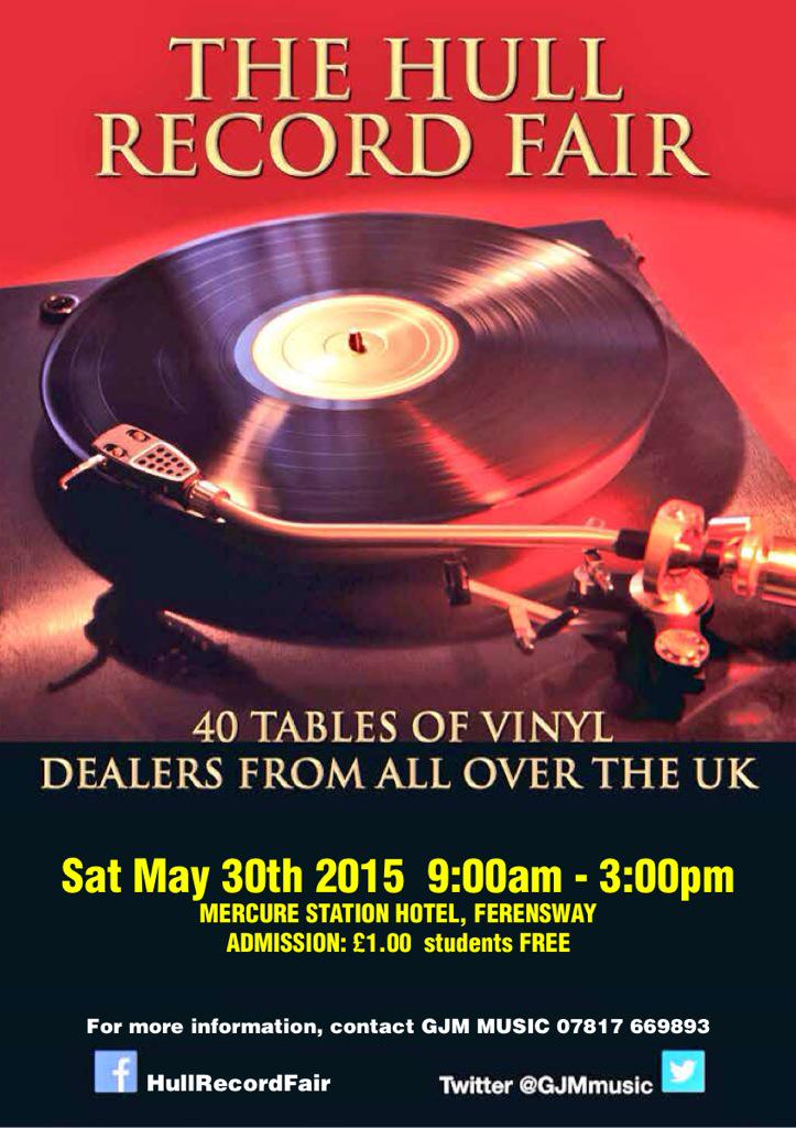GJMmusic's tweet photo. #HullRecordFair 
http://t.co/MXFox3atDA http://t.co/zHUjT0UAZt