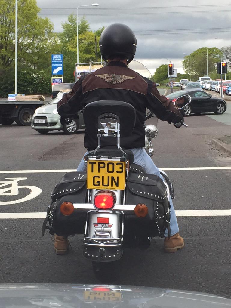 sallygahan's tweet photo. Followed maverick home from work this morning!! #sadlynot http://t.co/JwMpa5550g