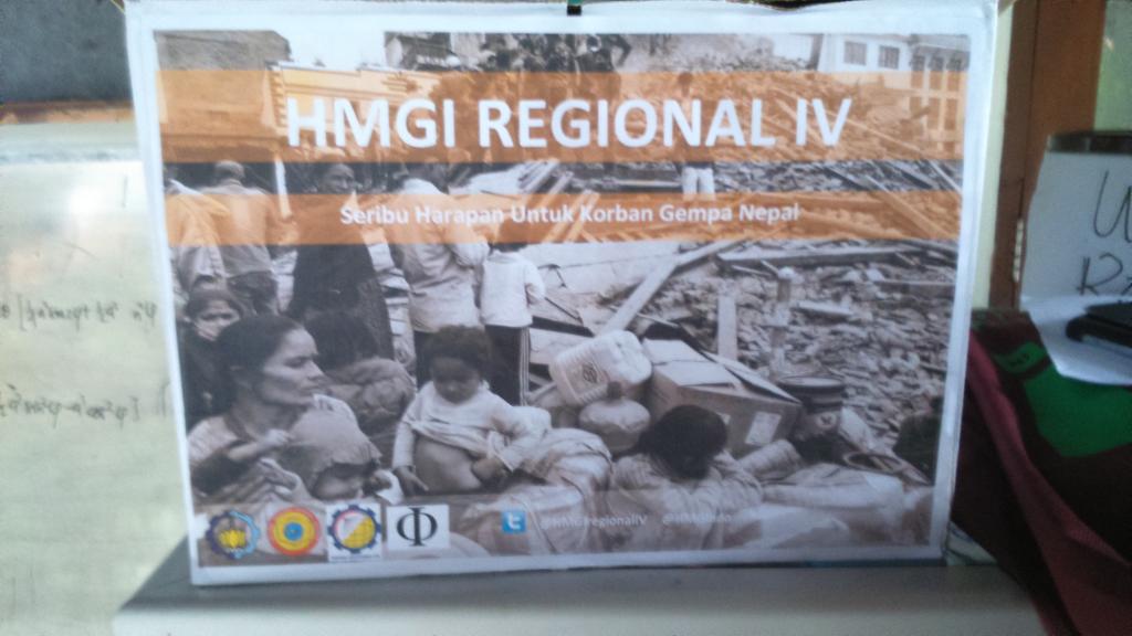 Sedang ada galang dana untuk korban nepal di ITS <a href="/HMGIndo/">HMGI</a> <a href="/HIMASIKA_ITS/">HIMASIKA ITS</a> @GeophysicsITS