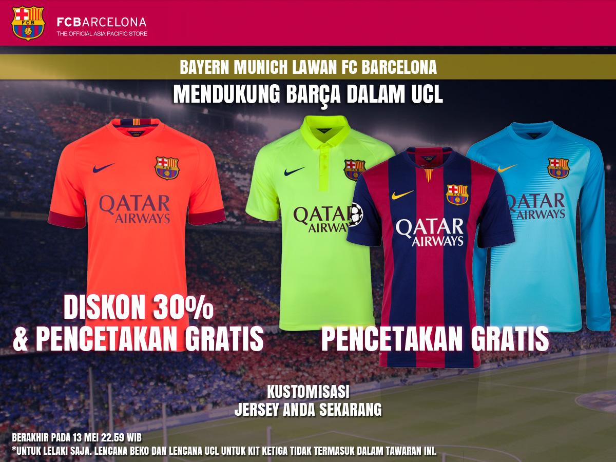 Tawaran pencetakan gratis! Kustomisasi jersey anda sekarang: bit.ly/1GLR4R0
