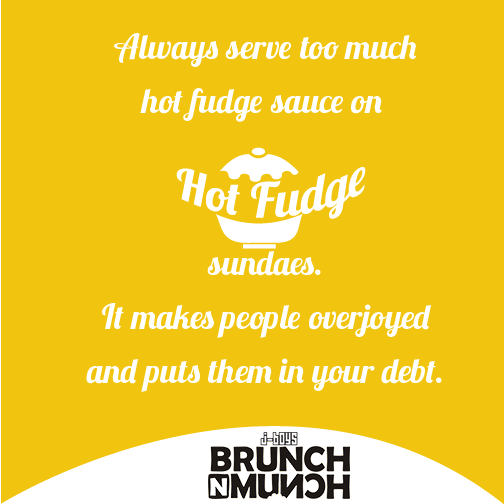 BrunchNMunch's tweet photo. We sure will put you in our debt. #Sundae #Fudge #Dessert #Foodie #BNM http://t.co/UXTRmAjhlw