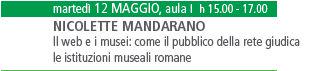 MandaranoN's tweet photo. Domani dipartimento di storia dell'arte in @SapienzaRoma per parlare di #web e #musei @asbrilli @Stellissa http://t.co/bpdP1wZn9E