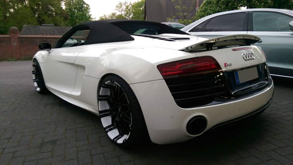 xXx_Performance's tweet photo. Felgen, Fahrwerk, Auspuff. Komplettpaket fertig! #Audi #R8 #oxigin #oxrock14 #xxxperformance http://t.co/L6xO7n5MRj