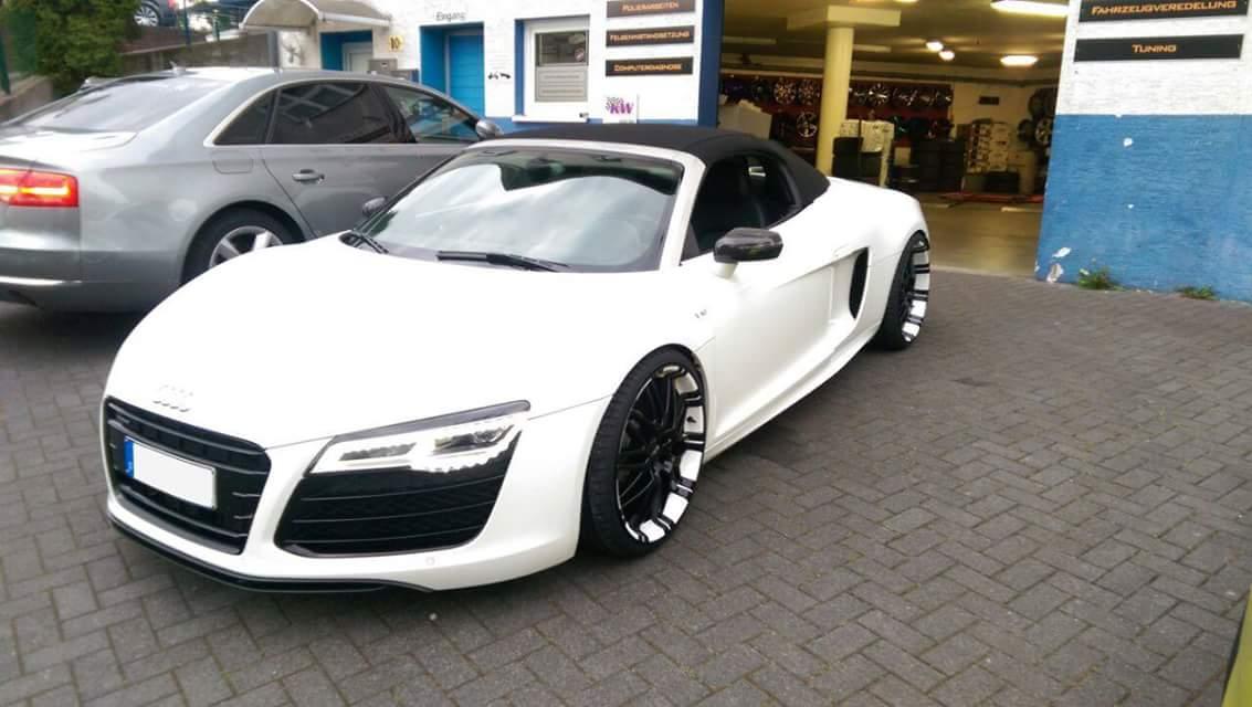xXx_Performance's tweet photo. Felgen, Fahrwerk, Auspuff. Komplettpaket fertig! #Audi #R8 #oxigin #oxrock14 #xxxperformance http://t.co/L6xO7n5MRj