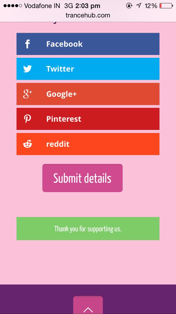 mitrancy's tweet image. @TranceHub I just did ! Did you ? @roycodi @alivetrancian #tranceinIndia