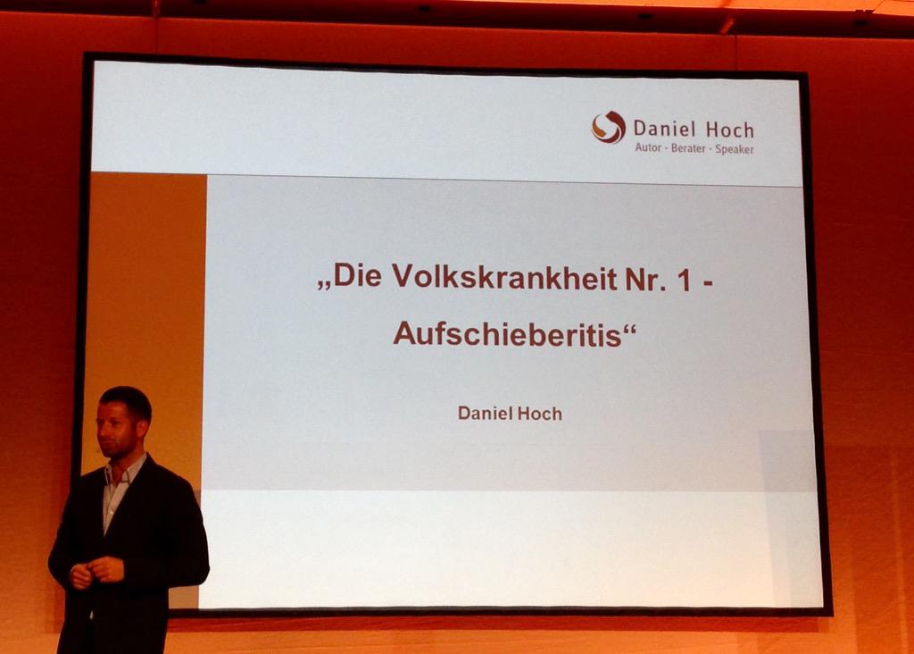 Medizinisches Thema am Morgen: Aufschieberitis #mm15de