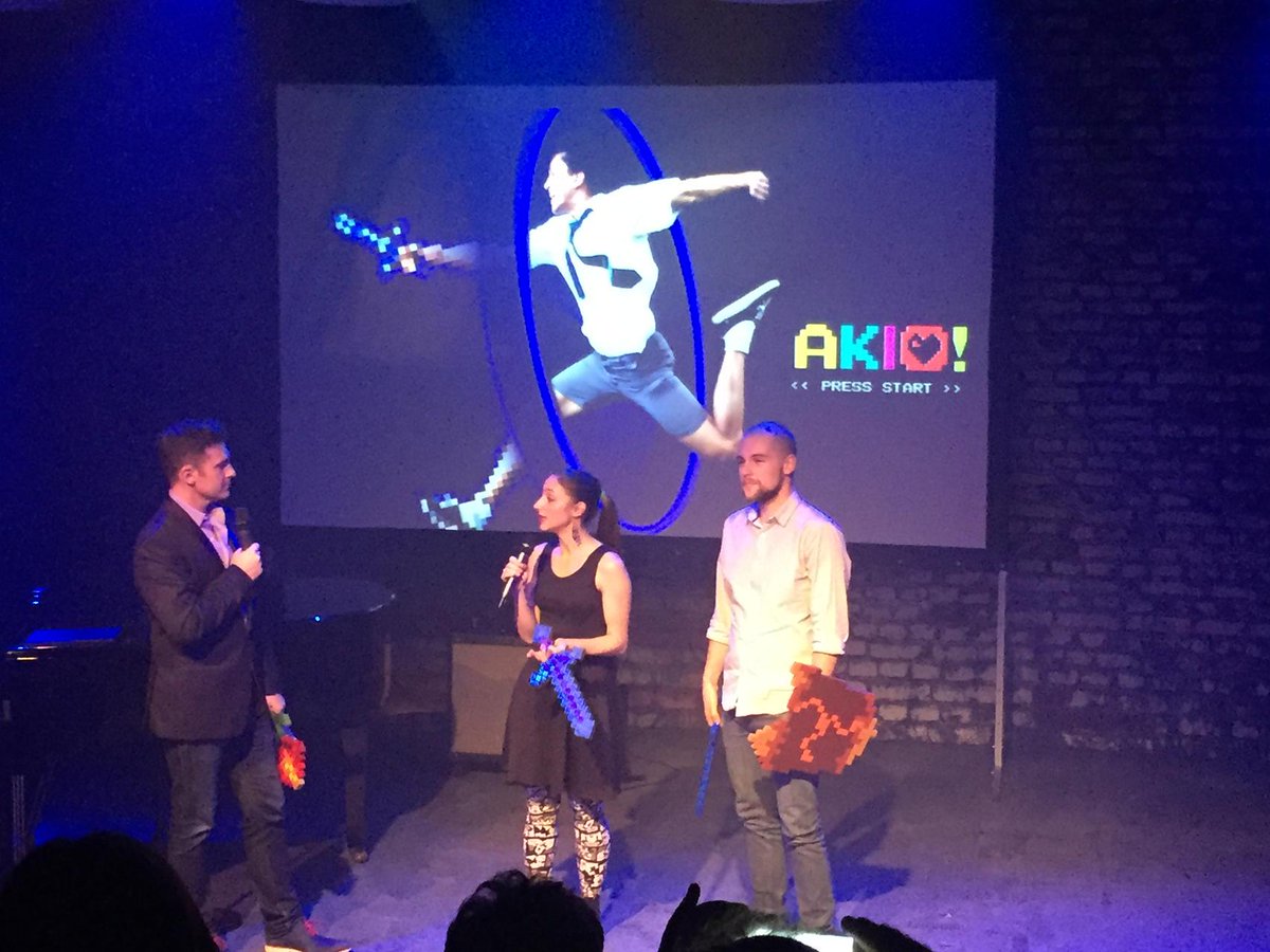 AKIO!: Matthew de Haas and Jade Alex talking about Akio! #hayes2015