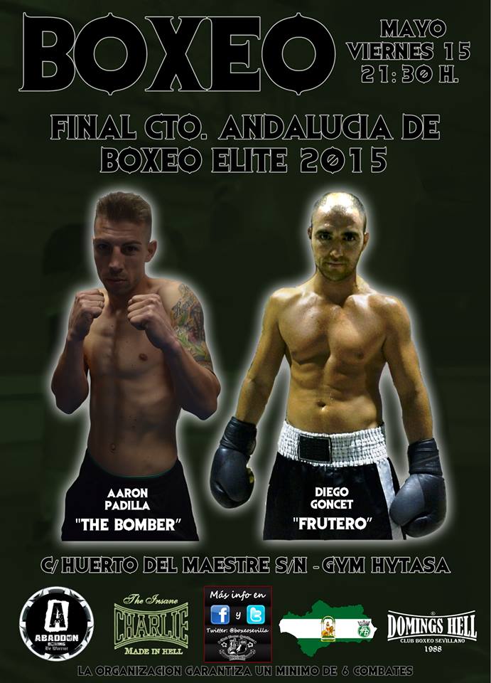 boxeosevilla's tweet photo. Finales Cto. #Andalucía #Boxeo Élite 2015 en Gym Hytasa de @boxeobigotes. El equipo @domingshell a por dos medallas. http://t.co/zwH1zYJOGb