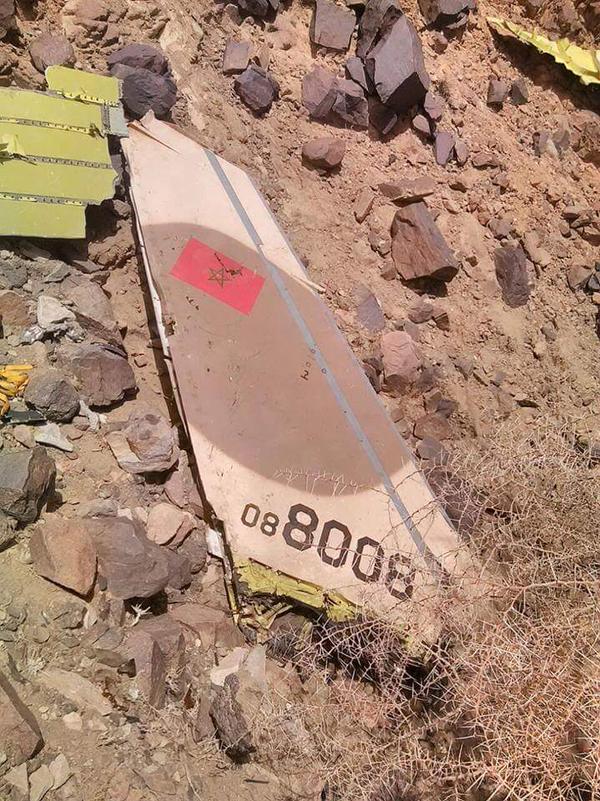تغطية حادثة سقوط الإف 16 المغربية في اليمن CEtvDS7UsAIXi_h