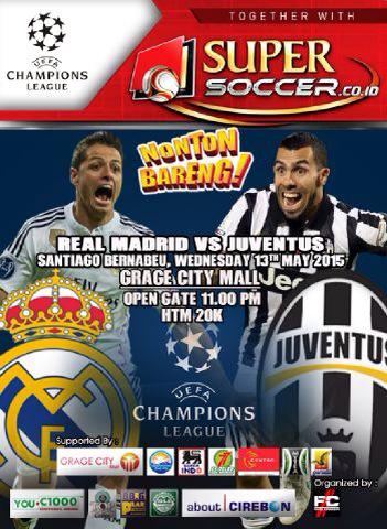 #NoMad UCL #RealMadridvsJuventus Feat <a href="/JCI_Cirebon/">Wong Cerbon</a>, Rabu 13-5-15,OG: 23:00 at <a href="/gragecitymall2/">Grage City Mall</a>. HTM:20K. CP: <a href="/aldyfaf/">Aldy Aditia</a>