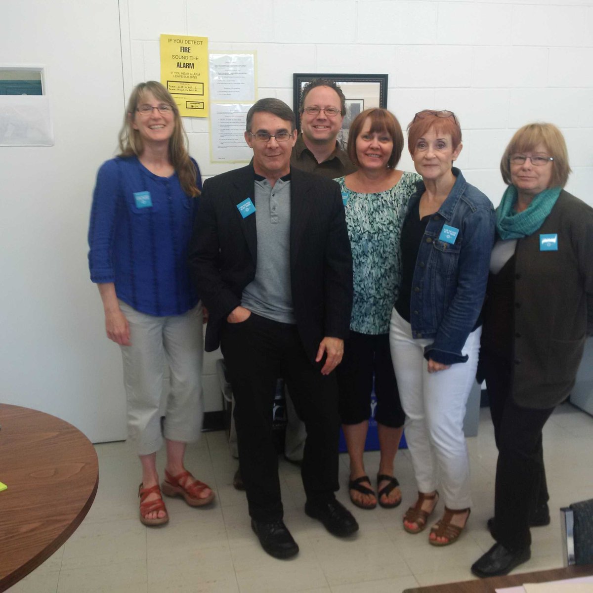 jdeq's tweet photo. The #ocetf bargaining team ready to meet the employer. #IamETFO great solidarity on Day 1 of #etfo strike action. http://t.co/EwbalLYYRI