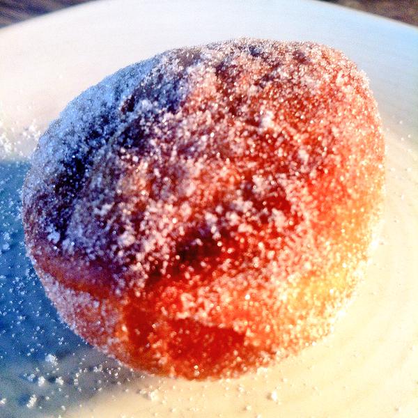 breadstkitchen's tweet image. It's #DoughnutWeek, today chef@GuyBetteridge's white chocolate custards @breadstkitchen @plshearing #foodie #foodpics