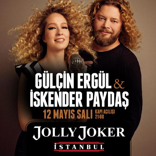 Gülçin Ergül ile İskender Paydaş, 12 Mayıs akşamı Jolly Joker İstanbul sahnesinde! 
dakick.com/concert/gulcin…
#konser