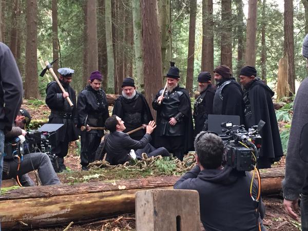 castinglaserie's tweet image. 4.21 &amp;amp; 4.22: Behind The Scenes by @heglahegla (2) #OUAT #OperationMongoose
