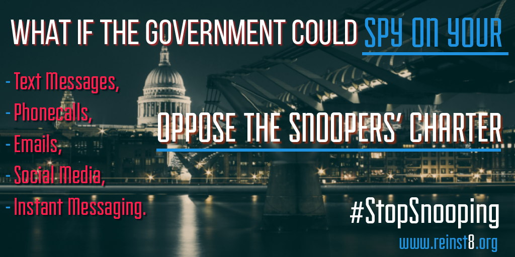 Reinst8's tweet photo. Follow @OpposeCDB for more updates on the #StopSnooping / #OpposeCDB campaigns. #Reinst8 http://t.co/3u2j42VRPI