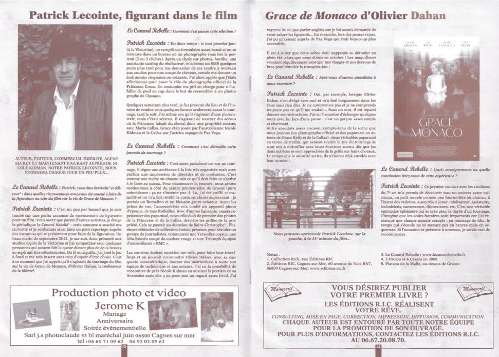 AssoRVPB's tweet photo. #info #cinema #itw de #PatrickLecointe : figurant dans #film #GraceDeMonaco de #OlivierDahan avec #NicoleKidman http://t.co/v8DUoXKEvS