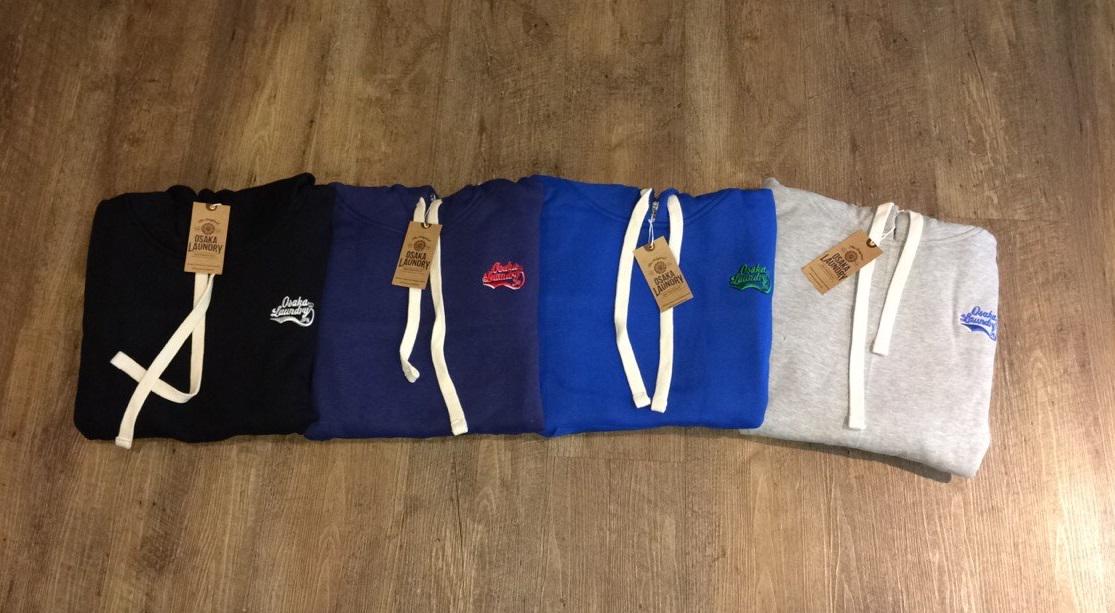 Prime_Source_'s tweet image. Osaka Laundry Men's Hoodies now available 
Sizes: S,M,L,XL,XXL 
Colours: Black, Navy, Petrol Blue, Grey Marl