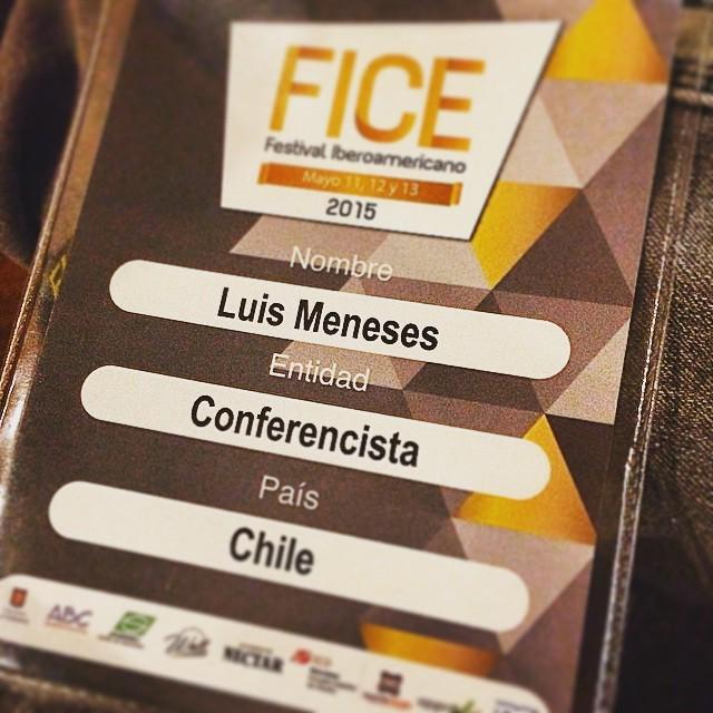 donluzzio's tweet image. Y parte el #FICE2015