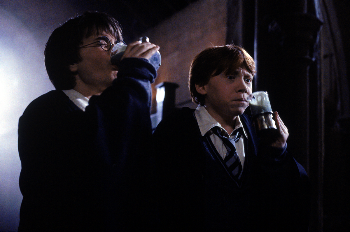 harrypotter's tweet photo. What was the last ingredient Harry, Ron, and Hermione needed to acquire to complete brewing the Polyjuice Potion? http://t.co/6AU38esQyH