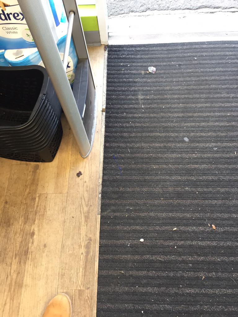 glenniobac's tweet photo. Another Co-Op store another failing floor when will @TheCooperative start replying to my correspondents #embarrassing http://t.co/gMIcetYSbx