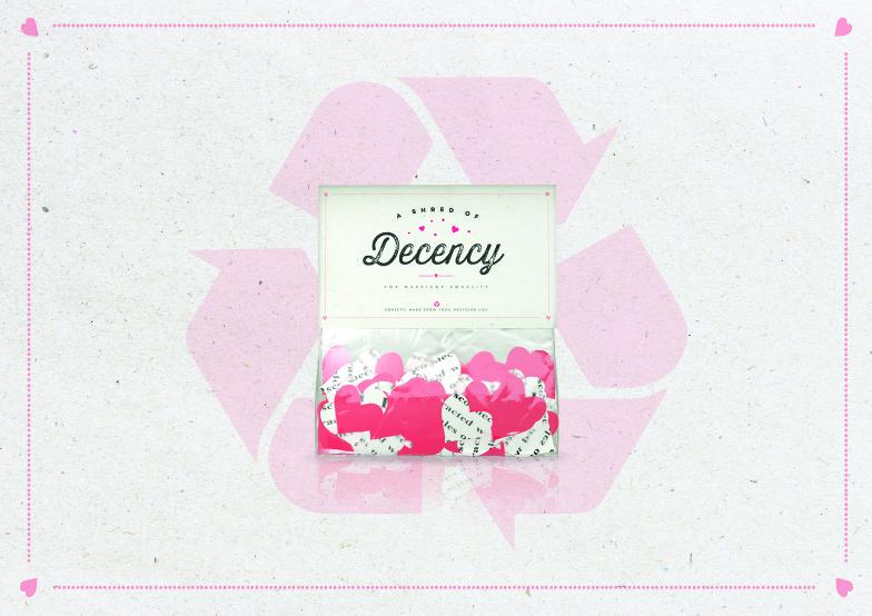HungerMagazine's tweet photo. Ireland needs to vote YES to marriage equality. @ShredofDecency_ confetti will help them do it http://t.co/ZdUcF1B5cG http://t.co/HuL2nDueOI